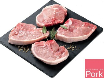 IGA Australian Pork Midloin Chops offer