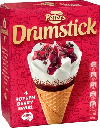 IGA Peters Drumstick 4-6 Pack Selected Varieties offer