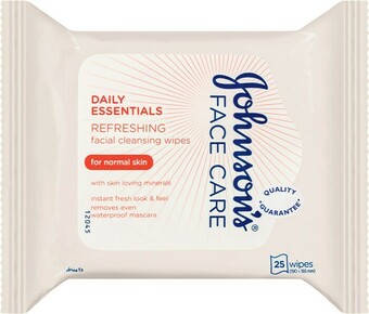 IGA Johnson's Facial Cleansing Wipes 25 Pack Selected Varieties offer