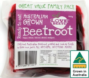 IGA Love Beets Beetroot 250g Pack offer