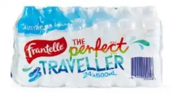 BIG W Frantelle 24-Pack Water 500ml offer