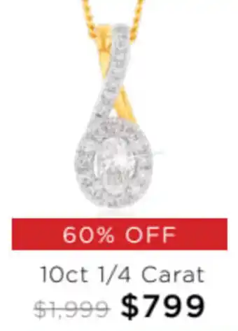 Grahams Eofy 10ct 1/4 Carat