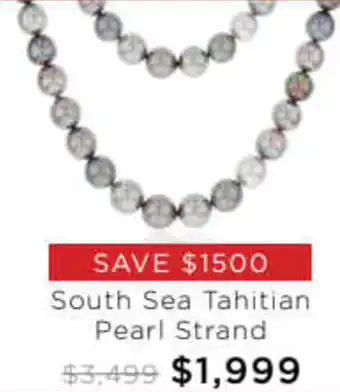 South Sea Tahitian Pearl Strand