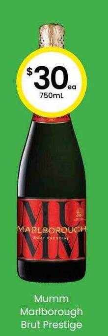Mumm Marlborough Brut Prestige