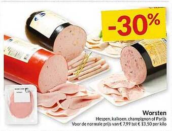 Intermarché Worsten aanbieding