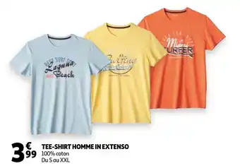 Auchan Tee-shirt Homme in Extenso aanbieding