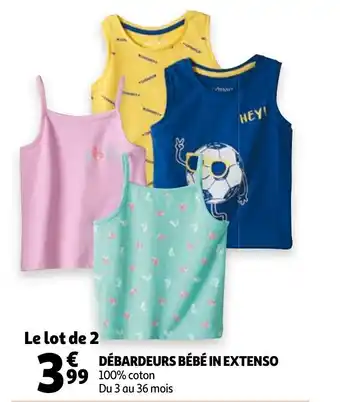 Auchan Débardeurs Bébé in Extenso aanbieding