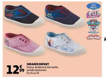 Auchan Sneaker Enfant aanbieding