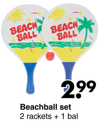 Wibra Beachball set aanbieding