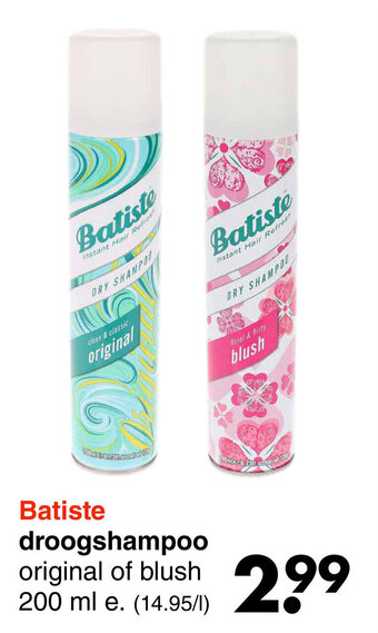 Batiste droogshampoo