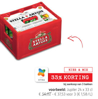 Spar Jupiler 24x33cl aanbieding