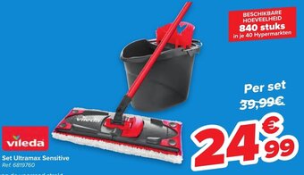 Carrefour Set Ultramax Sensitive aanbieding