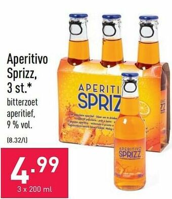 ALDI Aperitivo sprizz aanbieding