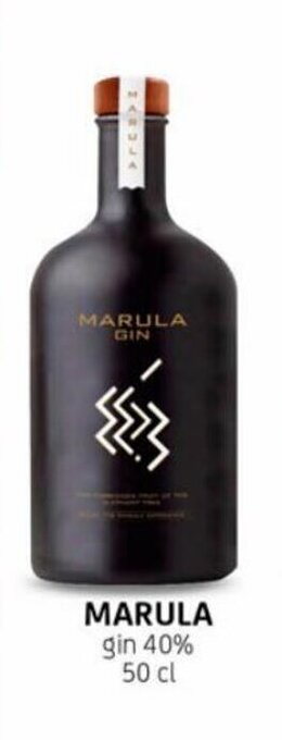 BelBev Marula gin 40% 50 cl aanbieding