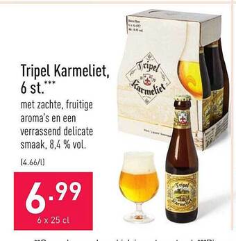 ALDI Tripel Karmeliet aanbieding