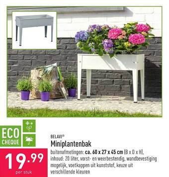 ALDI Belavi Miniplantenbak aanbieding