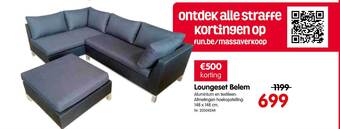 Fun Loungeset Belem aanbieding