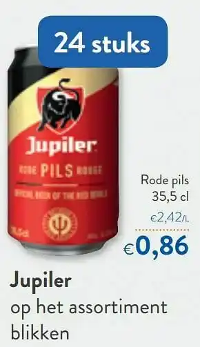 OKay Jupiler rode pils aanbieding
