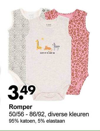 Wibra Romper aanbieding