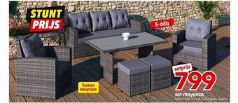 Yess Set Mayence aanbieding