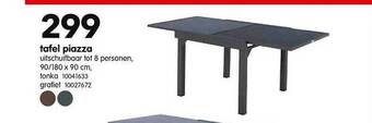 Yess Tafel Piazza aanbieding