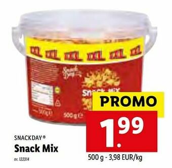 Lidl Snack mix aanbieding