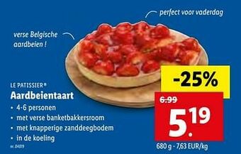 Aardbeientaart