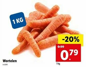 Lidl Wortelen aanbieding