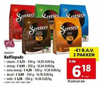 Koffiepads