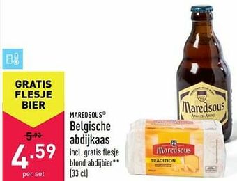 ALDI Belgische abdijkaas aanbieding