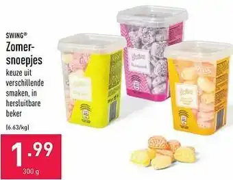 ALDI Zomer- snoepjes aanbieding