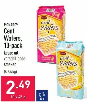 ALDI Cent wafers aanbieding
