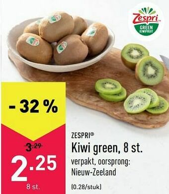 ALDI Kiwi green aanbieding