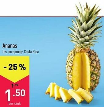 ALDI Ananas aanbieding