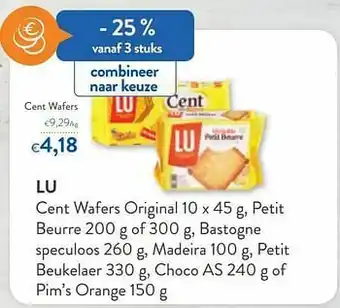 OKay Lu cent wafers aanbieding