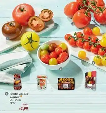 OKay Tomaten uit oma`s 4 moestuin chef délice aanbieding