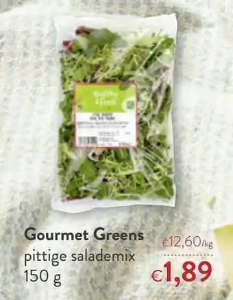 OKay Gourmet greens pittige salademix aanbieding