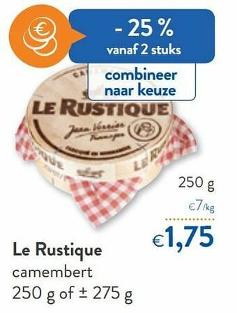 Le rustique camembert
