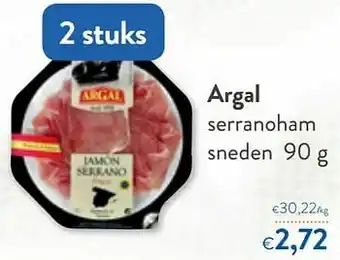 Argal serranoham sneden