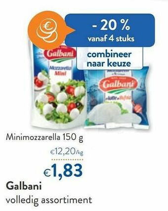 OKay Galbani minimozzarella aanbieding