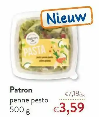 OKay Patron penne pesto aanbieding
