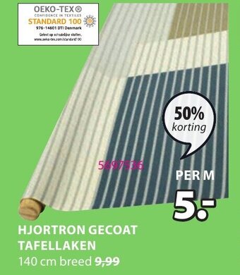 Jysk Hjortron Gecoat Tafellaken aanbieding