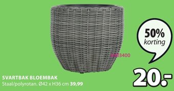 Jysk Svartbak Bloembak aanbieding