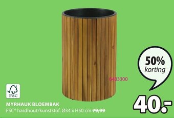 Jysk Myrhauk Bloembak aanbieding
