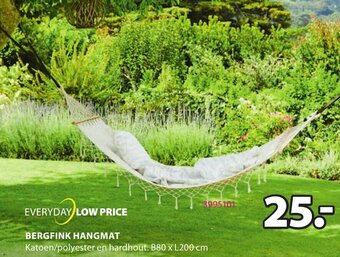 Jysk Bergfink Hangmat aanbieding