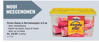 GAMMA Perfax Ready & Roll Behanglijm 4,5kg aanbieding