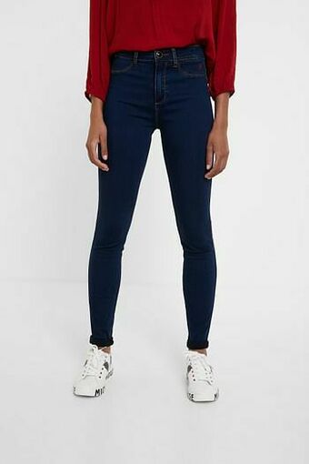 Desigual Second skin jeans - BLUE - 24 aanbieding