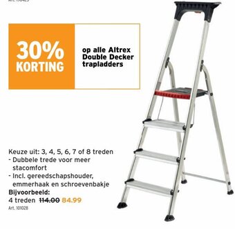 GAMMA Altrex Double Decker Trapladders aanbieding