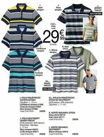 Damart Polo gestreept jerseytricot aanbieding