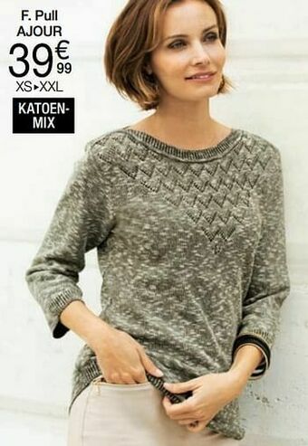 Damart Pull ajour aanbieding